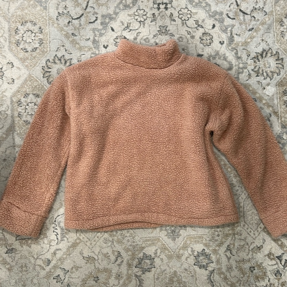 Pretty little thing oversized pullover. Blush color. Size medium (6)